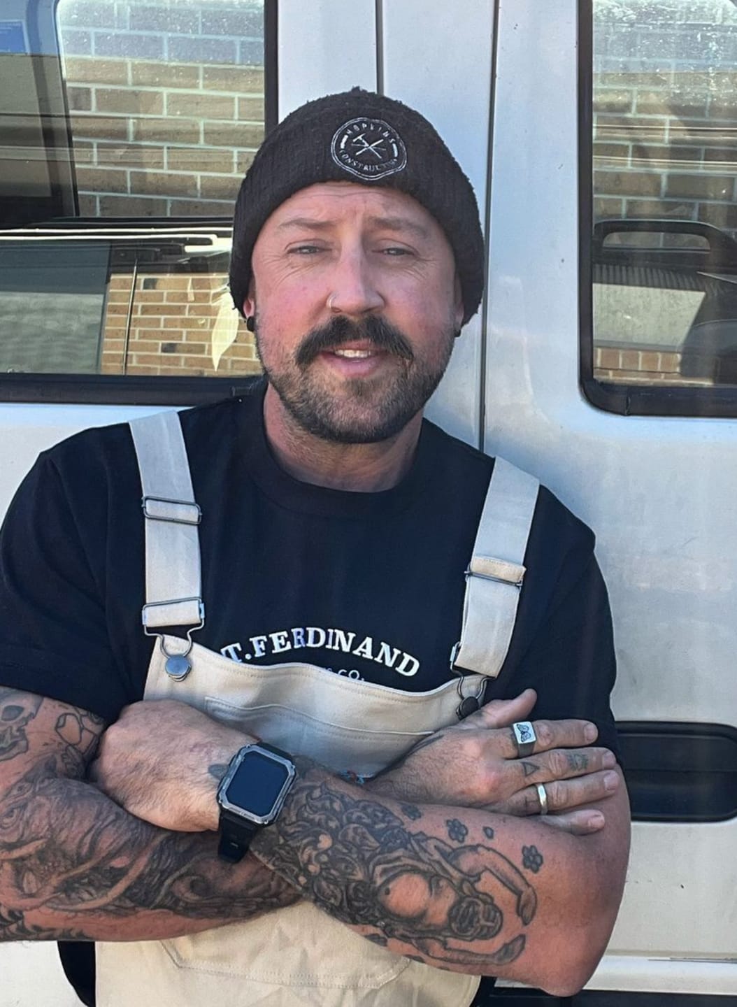 Customer photo review of Hard Hat Smartwatch