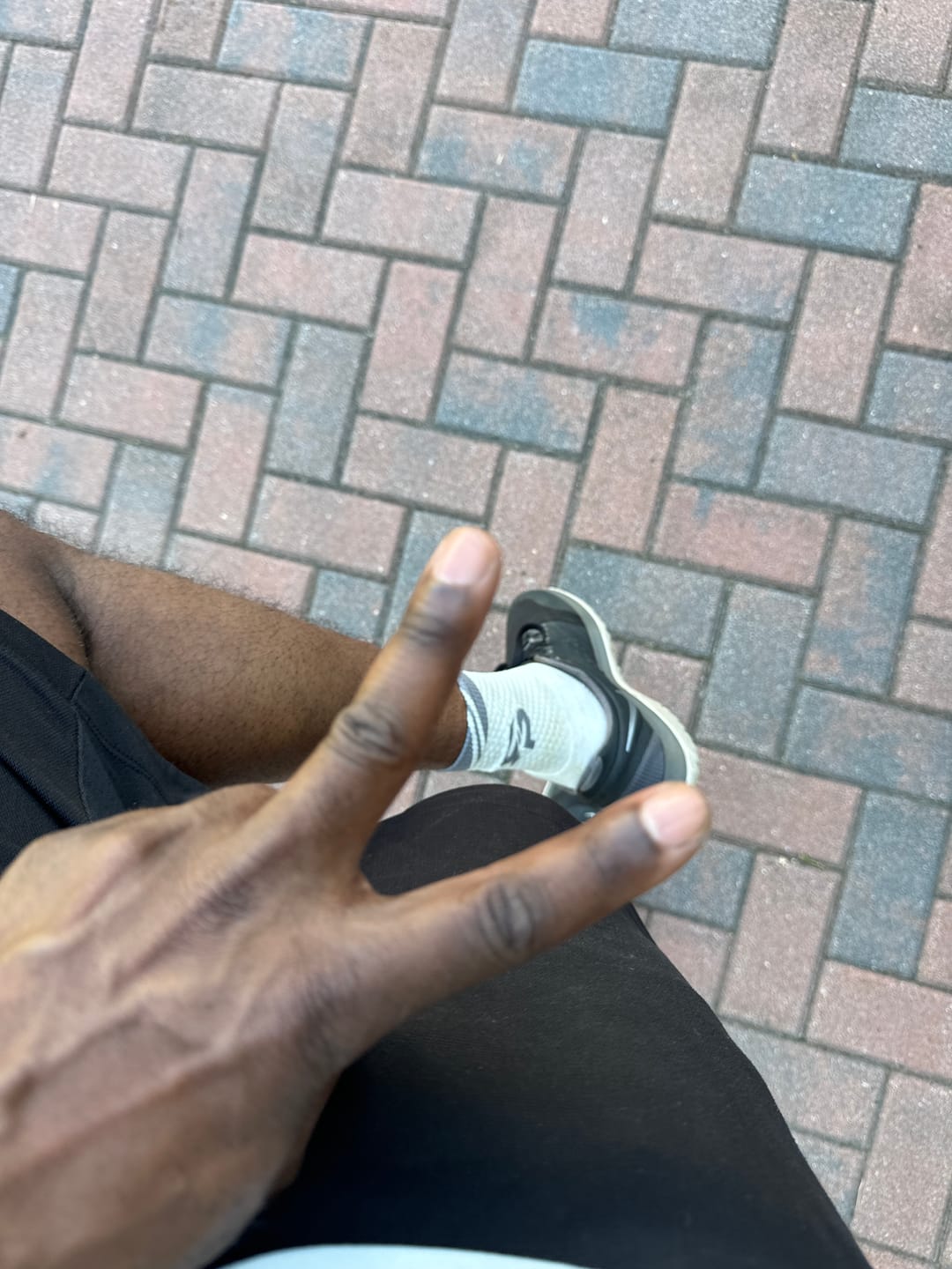 Customer photo review of 3 Pack of RTP ULTRAGRIP V2 Dual sided Non-slip Technology Socks