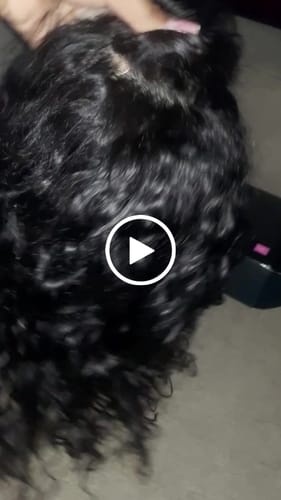 Customer video review of Brazilian 4x4 Lace Wig - Water Curl - 14"