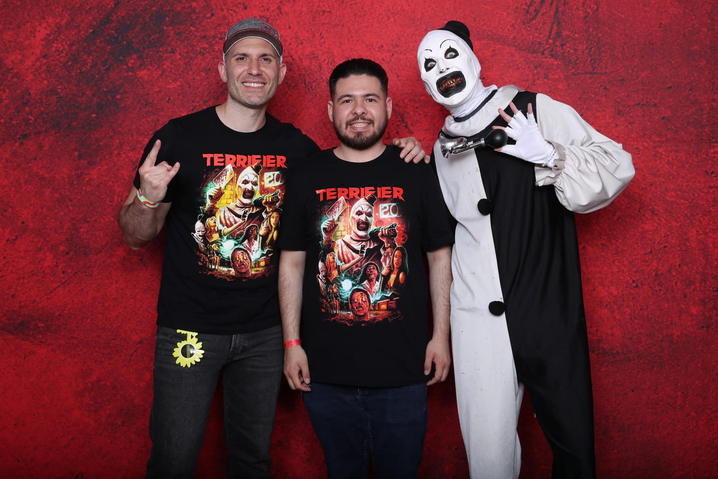 Customer photo review of Terrifier Man Of The Hour T-Shirt