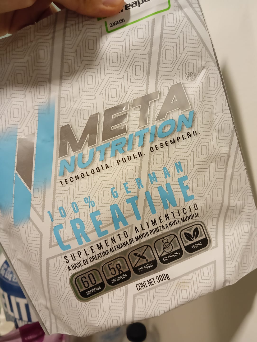 Customer photo review of 100% German Creatine - Made of Creapure®