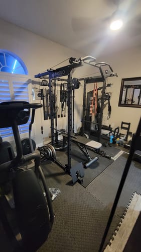Customer photo review of K6-1.0 All-in-One Power Rack Functional Trainer