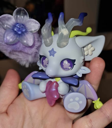 Customer photo review of Cup Rabbits Flower And Dragon Series Plush Blind Box
