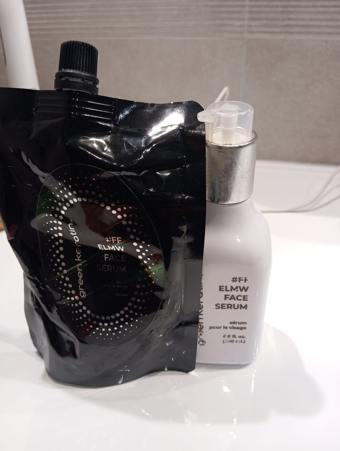 Customer photo review of ELMW – Sérum à l'acide hyaluronique pour le Visage, Sans Parfum