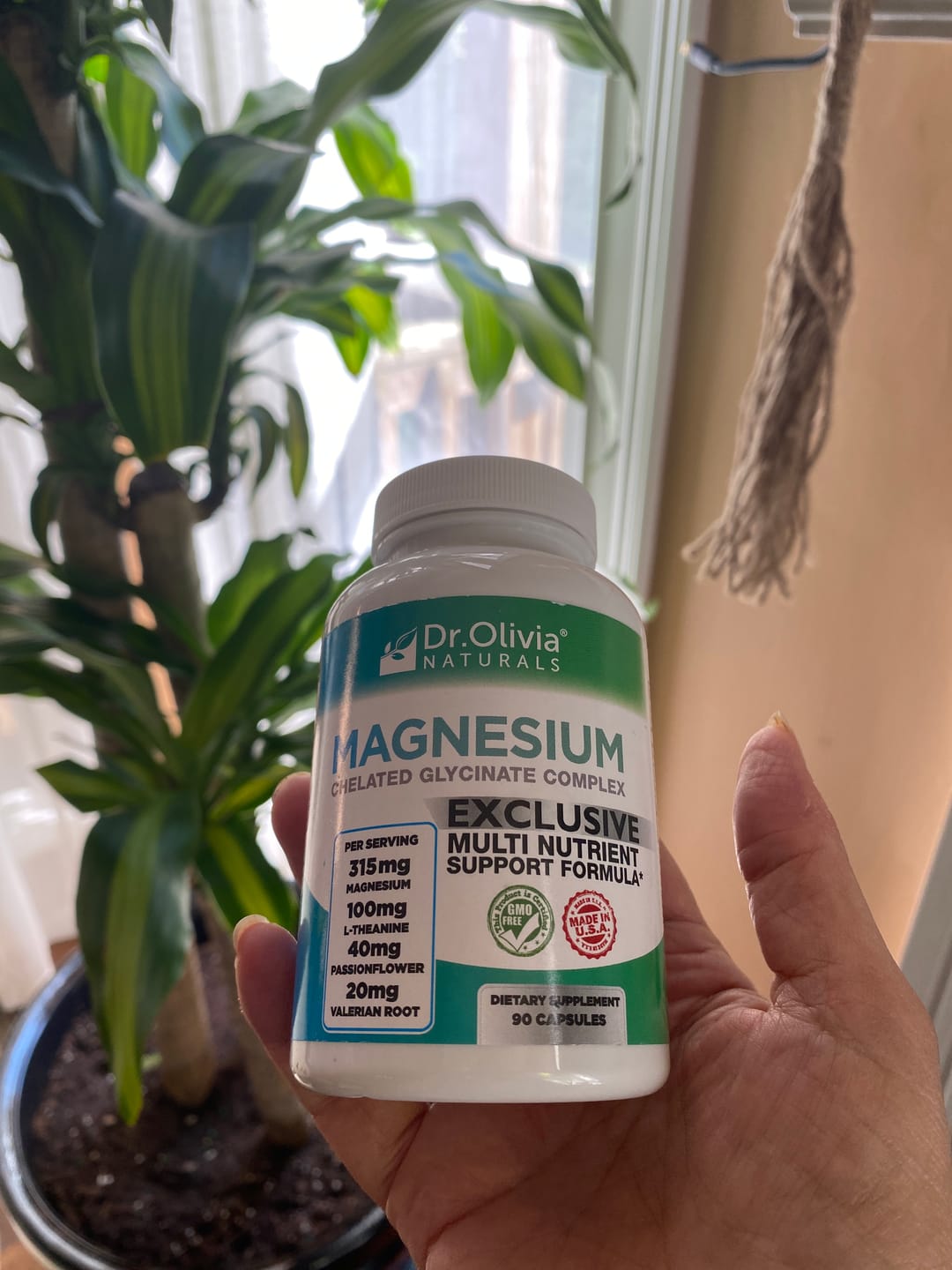 Customer photo review of Magnesium Glycinate - Chelated Complex