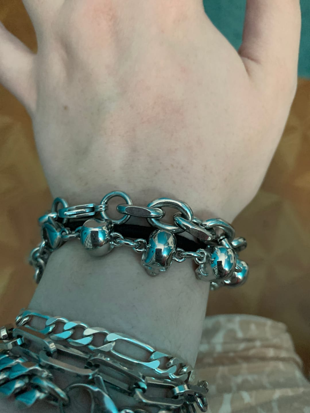 Customer photo review of 10 STAGES OF ADDICTION BRACELET