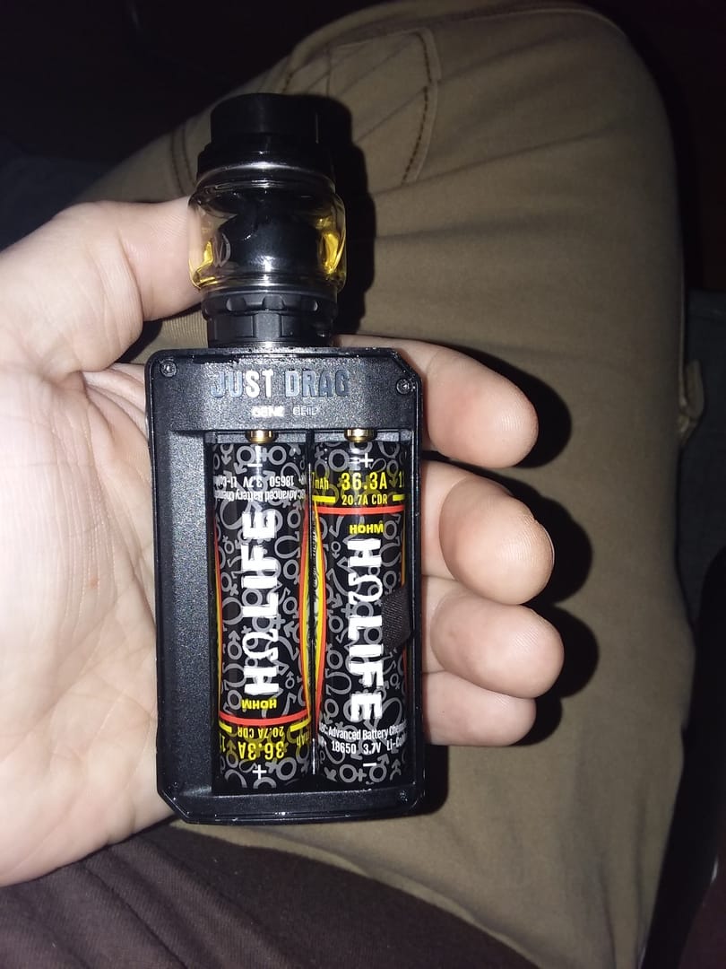 Customer photo review of Hohm Tech Life V4 18650 3015mAh 22.1A Battery