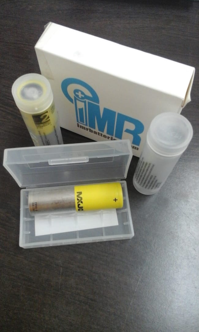 Customer photo review of MXJO 18650 3000mAh 20A Battery