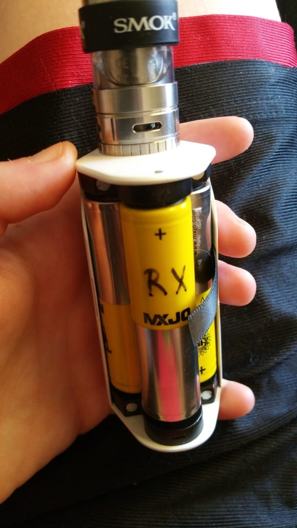 Customer photo review of MXJO 18650 3000mAh 20A Battery