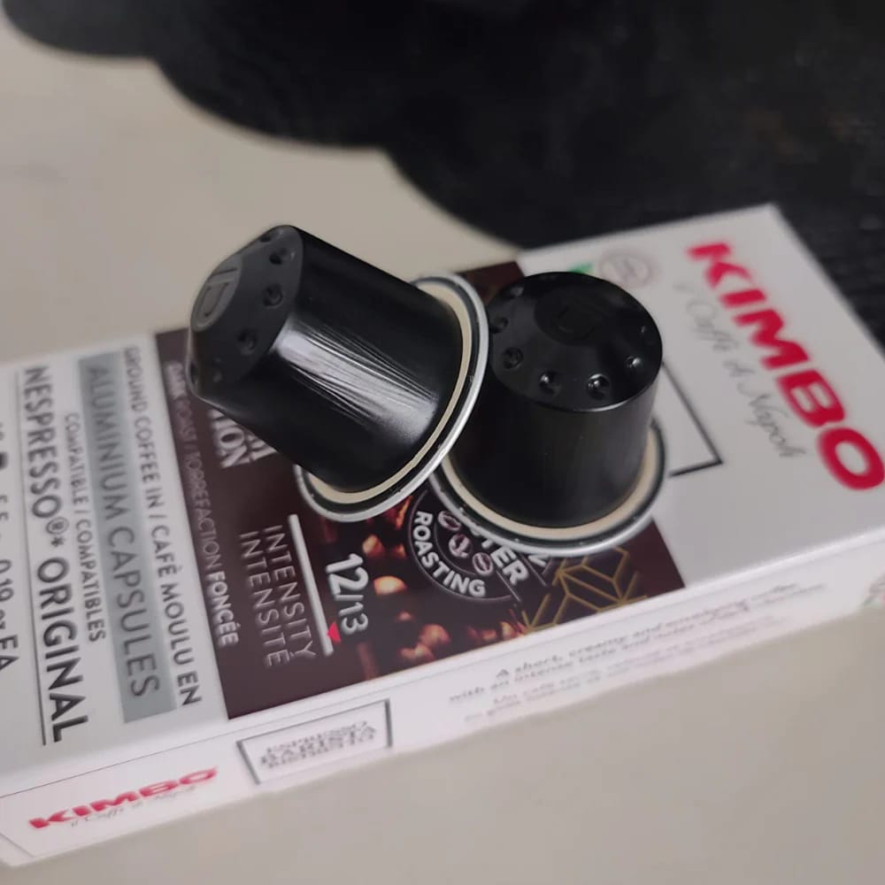 Customer photo review of Ristretto - Aluminum Capsules 10 Capsule Box