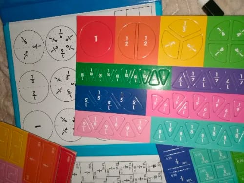 Customer photo review of CalculatorFriend - Magnetic Maths Learning Game