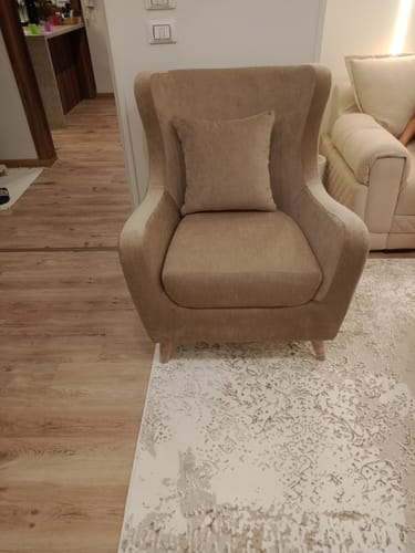 Customer photo review of كرسي خشب زان 75×80سم-SBF65