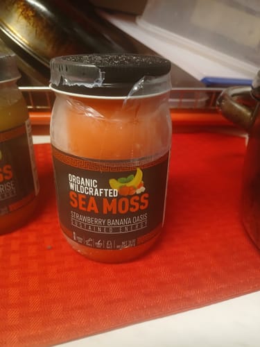 Customer photo review of Pineapple Skies Sea Moss Gel