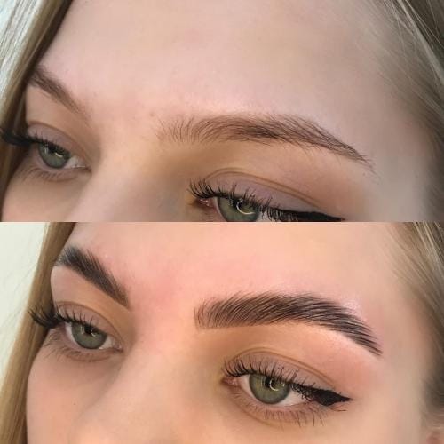 Customer photo review of The Original High Brow Lamination Kit™ (Previous Formula)