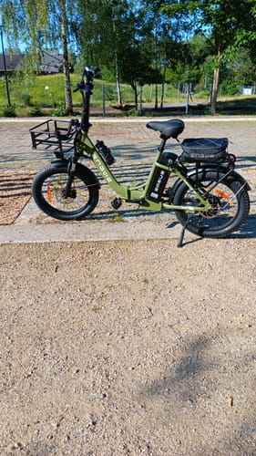 Customer photo review of Engwe L20 SE 250W 20" Foldable Electric Trekking Bike 15.6Ah Step-through E-bike [Pre-Order]