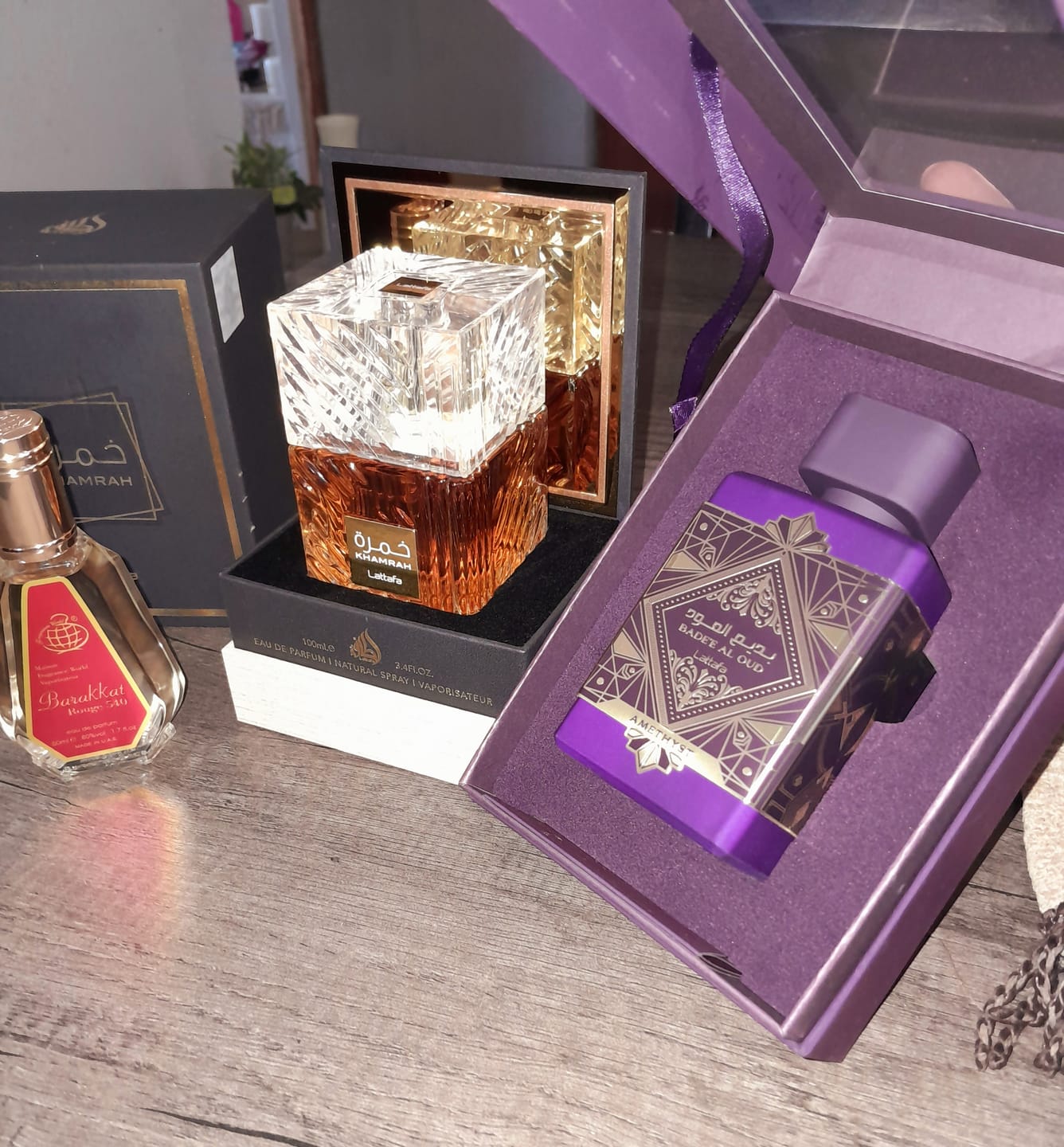 Customer photo review of Bade'e Al Oud Amethyst Lattafa Perfumes