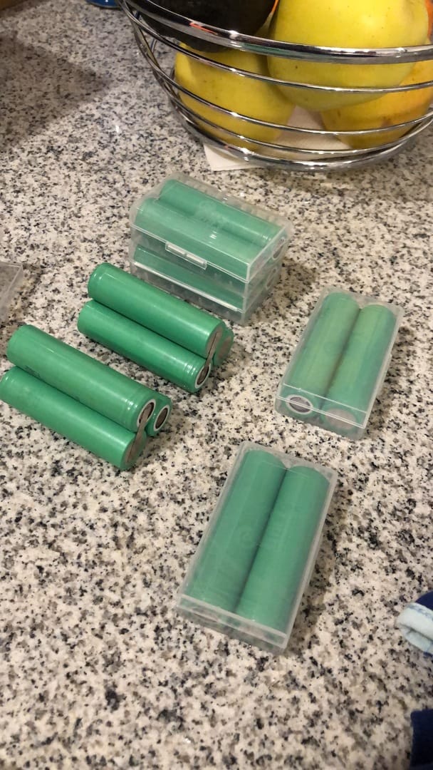 Customer photo review of Samsung 25R 18650 2500mAh 20A Battery