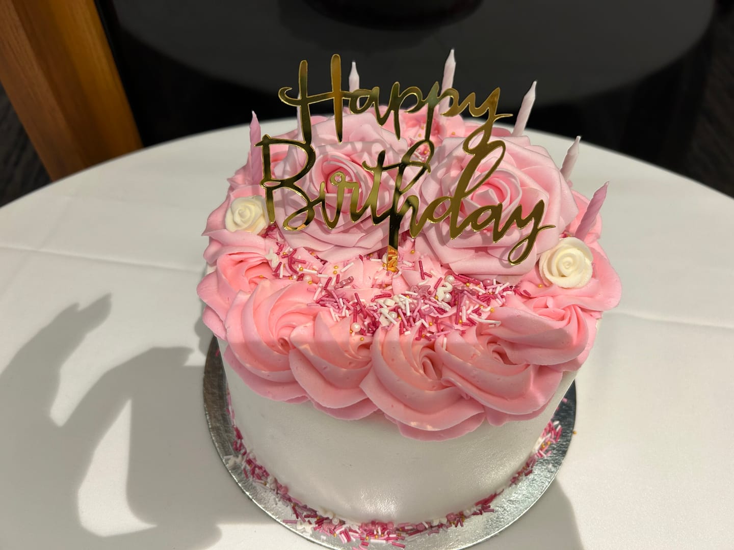 Customer photo review of Cake En Rose