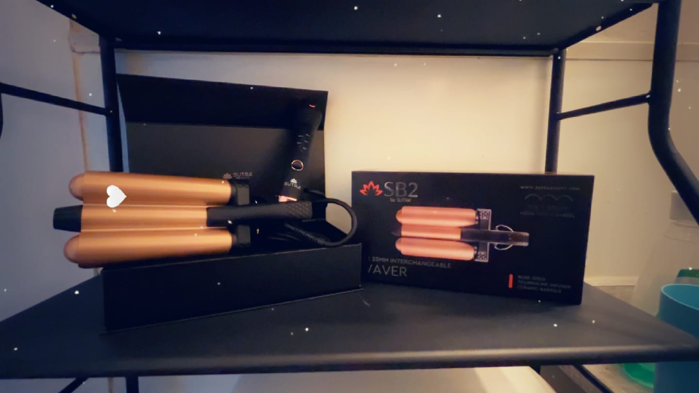 Customer photo review of Interchangeable Waver Attachments (3 Sizes)
