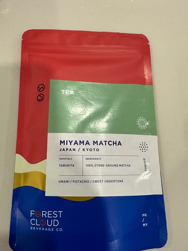 Customer photo review of Miyama Matcha - Ceremonial Grade