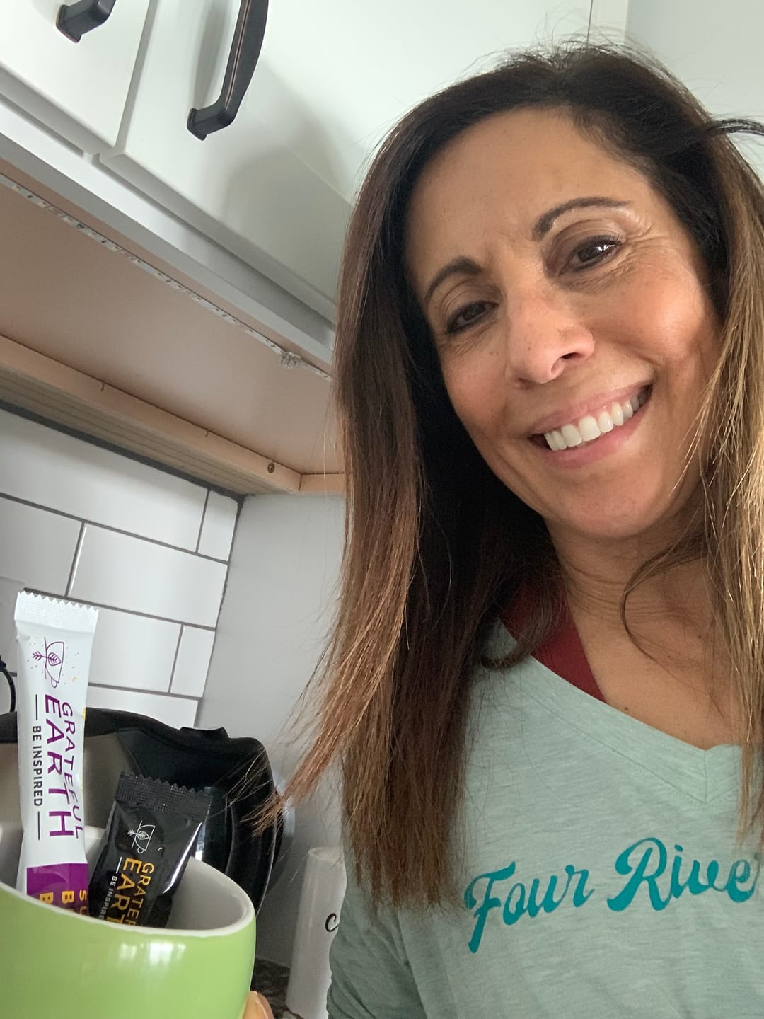 Customer photo review of MIX BUNDLE | Two Super Brain Coffees | 3-in-1 Medium & Dark Roast | 6 Nootropics
