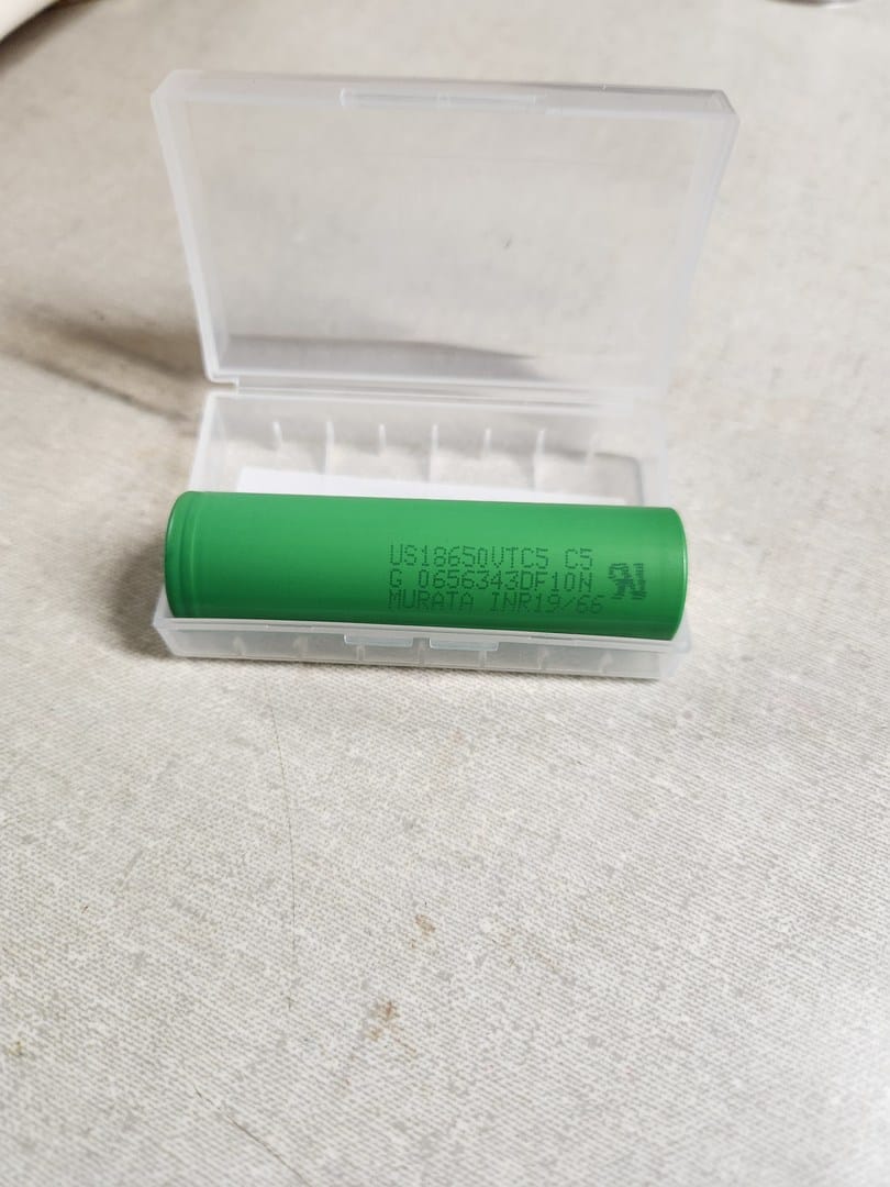 Customer photo review of Sony | Murata VTC5 18650 2600mAh 20A Battery