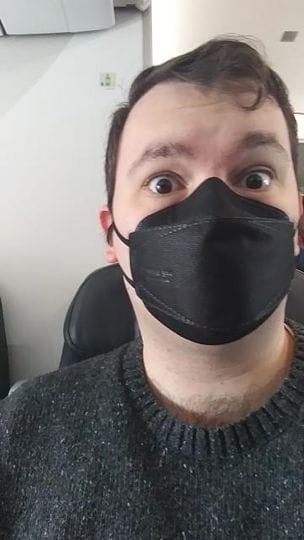 Customer photo review of N95 Respirator Face Mask Made in Canada (Regular)