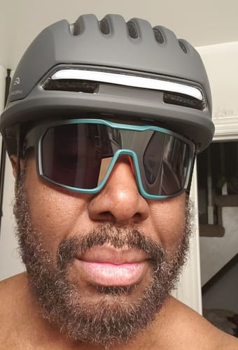 Customer photo review of Smart Cycling Helmet