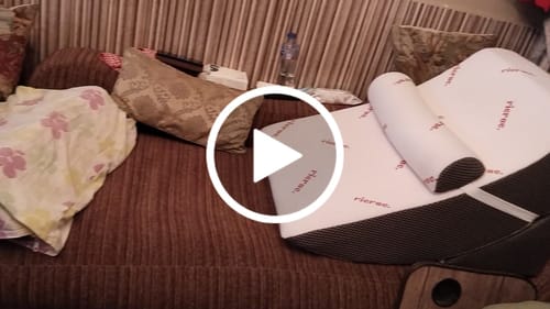 Customer video review of 3 Pieces Back Support Pillows - Rima