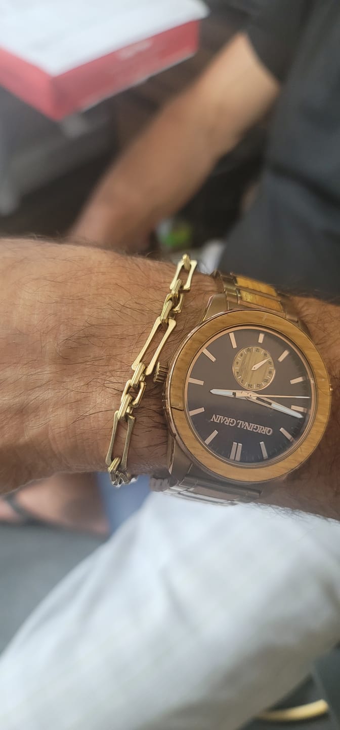 Customer photo review of The Lovers Chain Bracelet