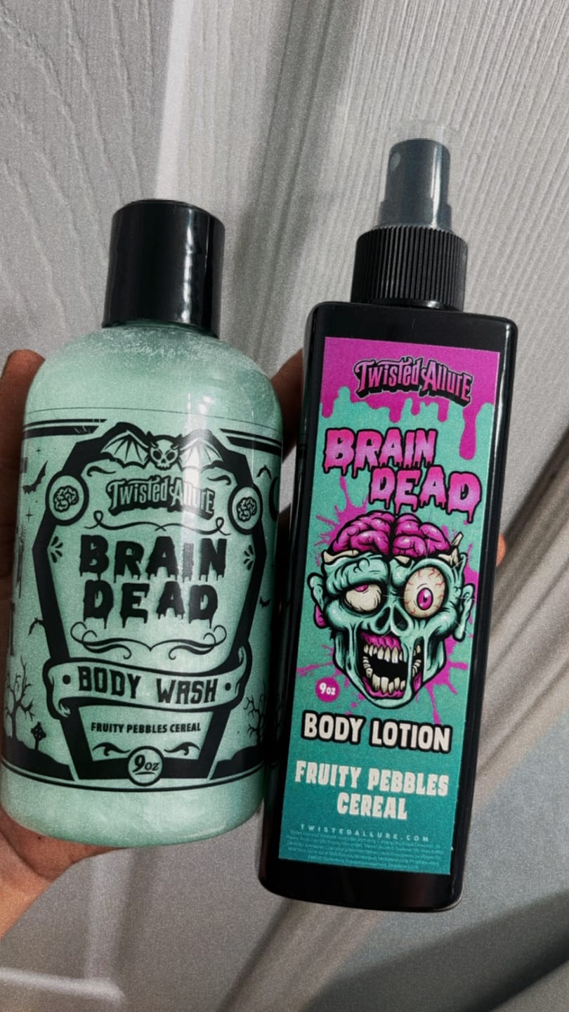 Customer photo review of Brain Dead Body Wash