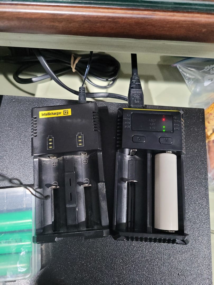Customer photo review of Nitecore i2 2 Channel Battery Charger