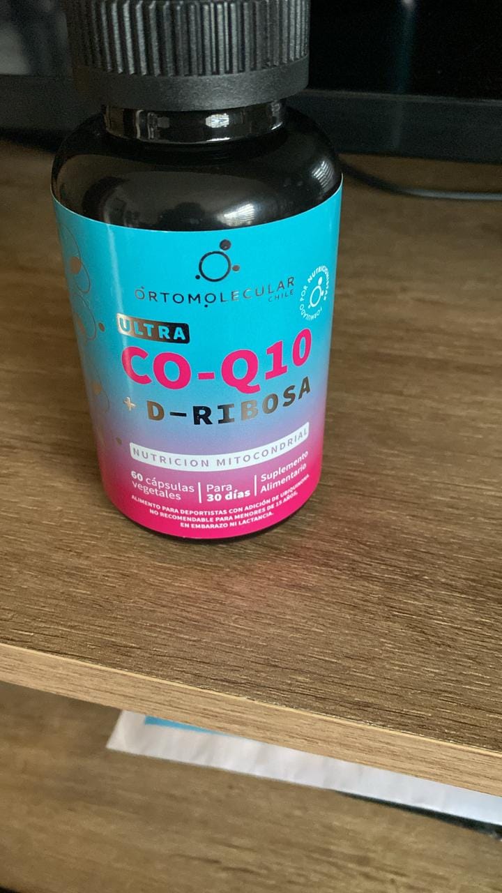 Customer photo review of Coenzima Q10+D Ribosa-60 cáps