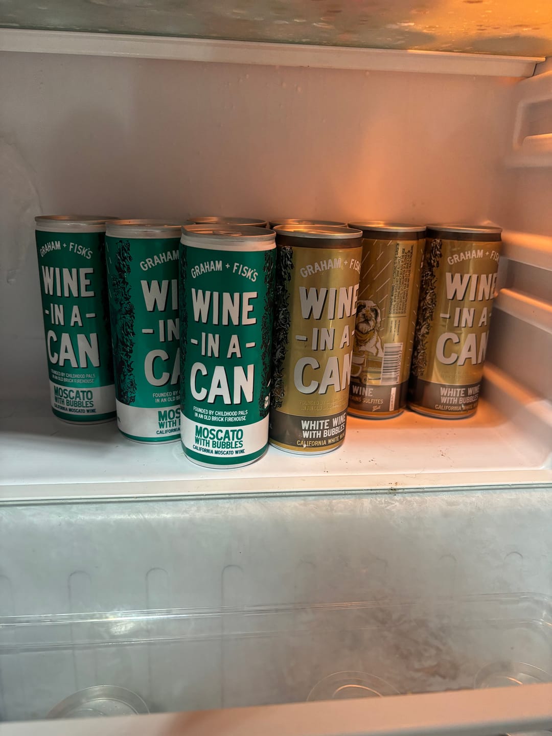 Customer photo review of Moscato with Bubbles