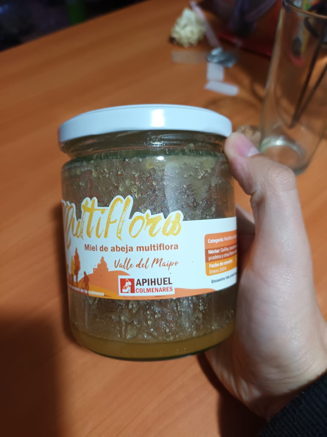 Customer photo review of Miel Multiflora de La Región de Los Lagos 515 grs