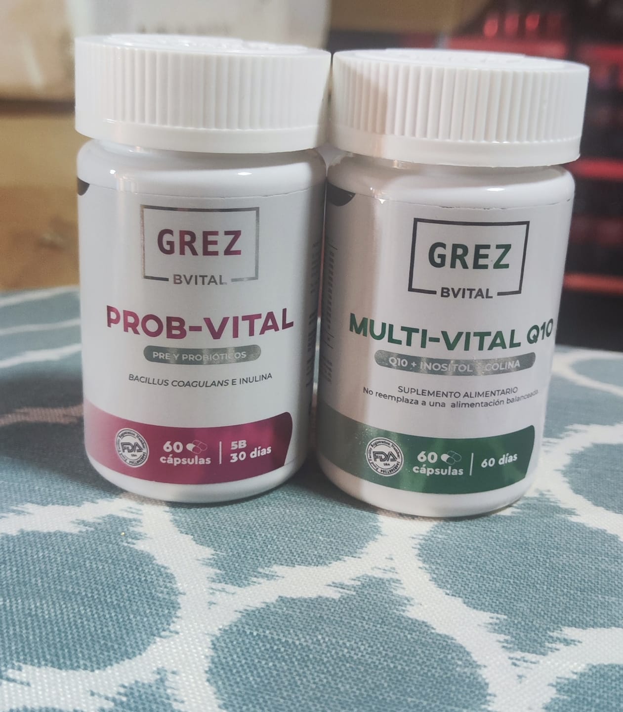 Customer photo review of PROB-VITAL - Simbiótico (Probióticos & prebióticos)