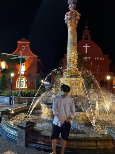 Customer photo review of Long Sleeve Polo Shirt - Grey One-Piece Collar Single Button