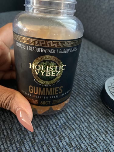 Customer photo review of Organic Sea Moss Gummy Bears