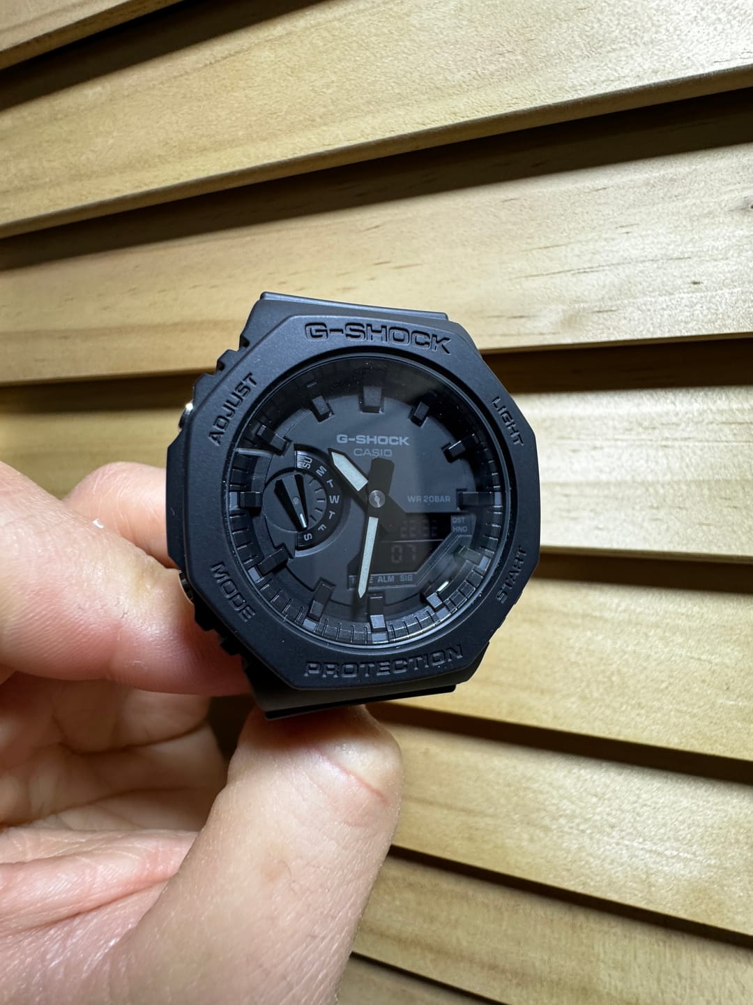 Customer photo review of Reloj Casio G-Shock Royal Oak "Casioak" GA-2100-1A1DR Carbon Core Negro
