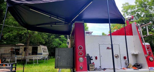 Customer photo review of OPENROAD  270 Free Standing Awning for Camping