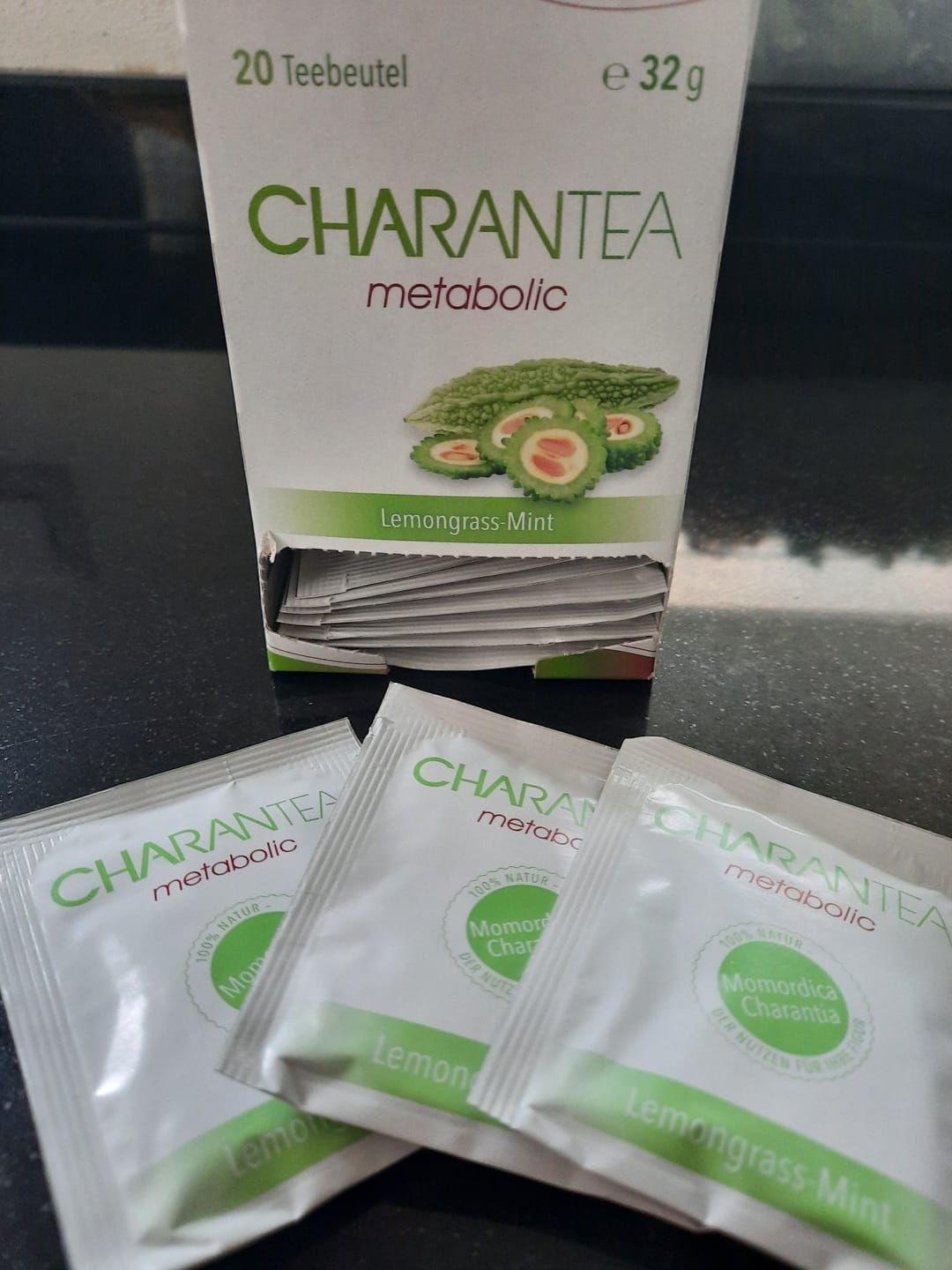 Customer photo review of CHARANTEA® metabolic lemongrass/mint