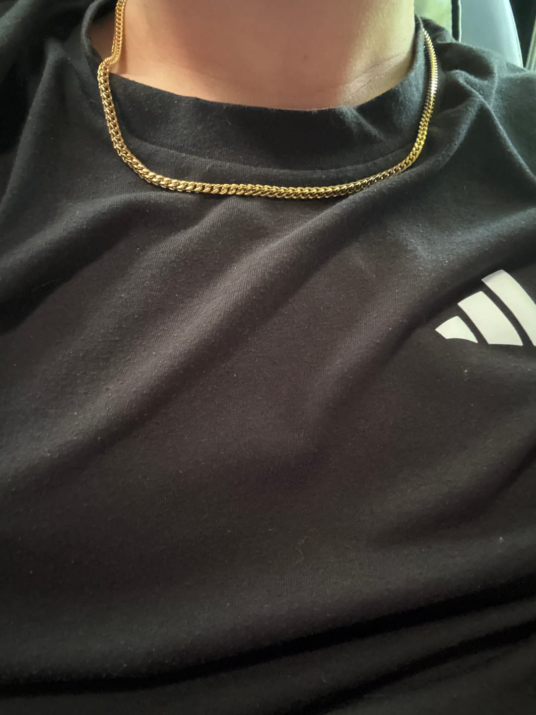 Customer photo review of Box Chain (Gold)