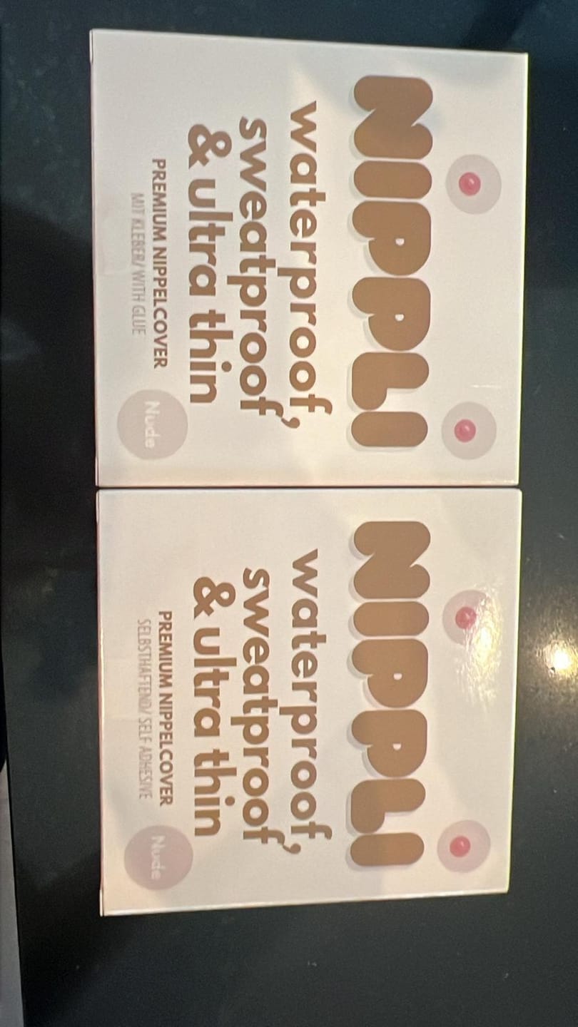 Customer photo review of 4er Mix Pack Nippelcover selbsthaftend + mit Kleber