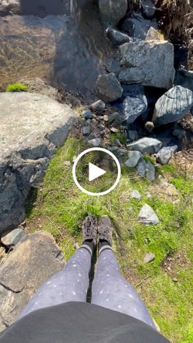 Customer video review of Legging 7/8 Eco Under the Stars Blue