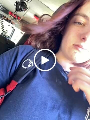 Customer video review of 3.5mm Figaro Link Chain