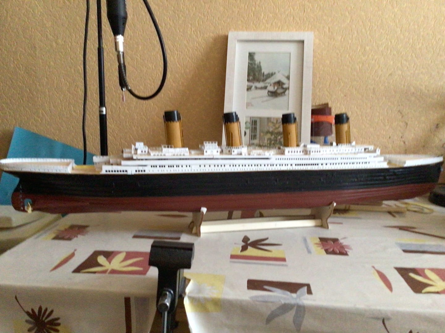 Customer photo review of Maqueta Barco Titanic