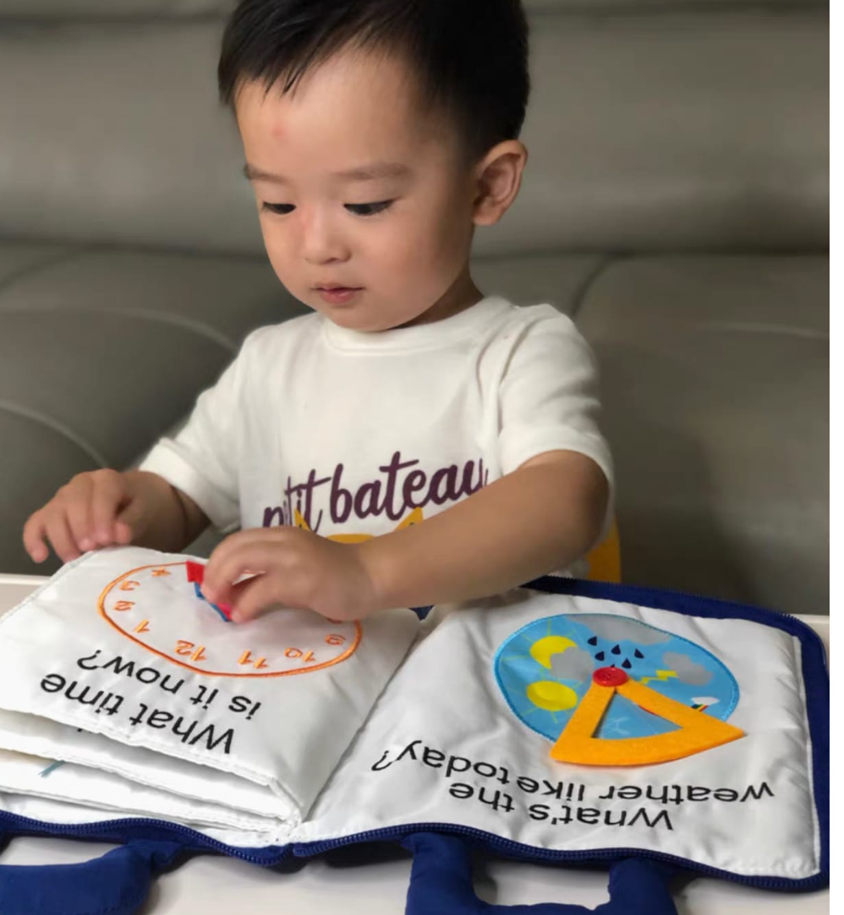 Customer photo review of Jollybaby My Quiet Book