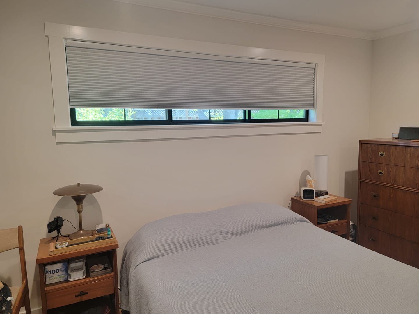 Customer photo review of SmartWings Motorized Blackout Cellular Shades Nowa