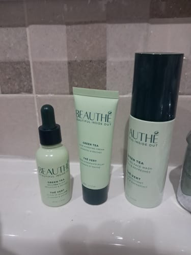 Customer photo review of Gamme Complète : Gel + Crème + Sérum