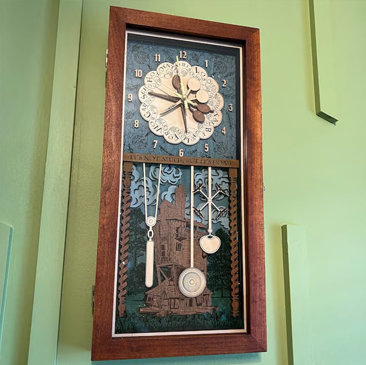 Customer photo review of WEASLEY FAMILY CLOCK